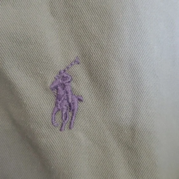 Ralph Lauren Size L Olive Green Button Down Shirt - Picture 3 of 8